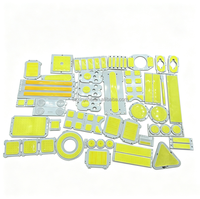 Vente chaude : Panneau lumineux rigide COB sur mesure en aluminium, avec source lumineuse de surface, adaptable à la température de couleur et aux dimensions graphiques