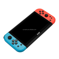 Console de jeu portable X80 Écran IPS 7 pouces 16 Go 3000 + Jeux intégrés Batterie 3500mAh Sortie TV HD Atm7051 Quad Core CPU