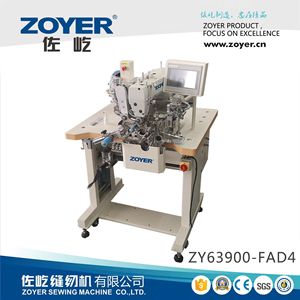 Zoyer Computerized Fully <b>Automatic</b> Hemming <b>Machine</b> Flat-Bed Lock Stitch For Fabric <b>Sewing</b> Equipment - Product Image 5