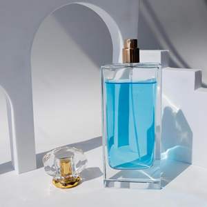 Nouveau flacon de parfum de luxe léger et haut de gamme 30ml 50ml 100ml Vaporisateur à pression avec bouchon à vis Surface sérigraphiée - Product Image 2