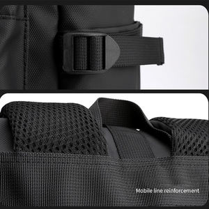 Mochila de Viaje Personalizada para Exteriores, Mochila con Ruedas para Portátil, Mochila Escolar Impermeable para Computadora Portátil, Moderna Mochila de Cuero para Portátil - Product Image 6