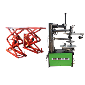 Portable One Cylinder Hydraulic Car Lift 5T/4000kg Lifting Capacity Scissor Design CHENTUO CT602 for Easy Car Maintenance - Product Image 1