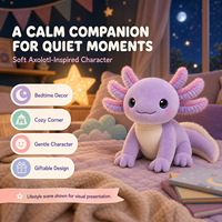 Jouet en peluche doux personnalisé XDT ODM AI, rembourré en coton PP, taille réglable 11-30 cm, unisexe, anti-stress, cadeau de fête