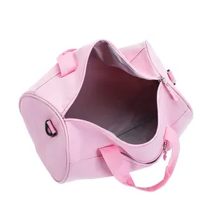 Custom Printed And LOGO Cute Dance Bag For Girls And Boys Kids Sports Travel Duffel Gym Bag For Dancing