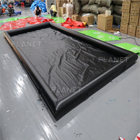 Tapis de lavage de voiture gonflable robuste portable en PVC pour garage