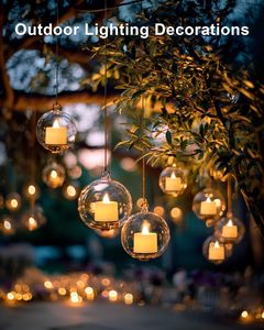 Bougie LED décorative sans flamme pour mariage et anniversaire, lumières LED vacillantes à piles, bougies LED à piles - Product Image 3
