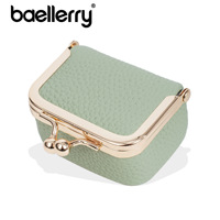 Nouvelle Mini Pochette Authentique pour Femme, Boîte de Rangement pour Bijoux (Bagues, Boucles d'Oreilles), Porte-Monnaie à Fermoir