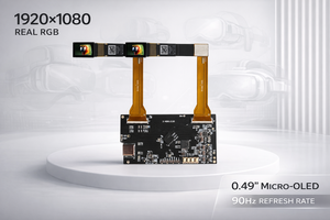 0.49インチ マイクロOLEDディスプレイ 1920x1080 FHD双眼鏡OLEDスクリーン、Type-C DP Altモードドライバーボード搭載、AR/VRグラス用 - Product Image 2