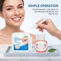 Prothèses dentaires supérieures et inférieures, couvre-dents pour un sourire parfait, placages confortables, pâte dentaire flexible, appareils dentaires pour doublement améliorer l'apparence