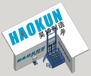 Высококачественный гидравлический грузовой подъемник: новый подъемный стол с различными размерами и доступными основными компонентами двигателя в Турции - Product Image 2