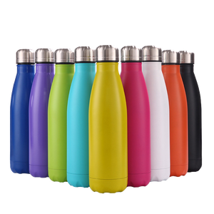 Stainless Steel Water Bottle, Leakproof Insulated Water Bottle, Water Bottle, Keeps Drinks Hot and Cold 500ml - Product Image 1