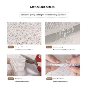 Tappetino da Bagno a Copertura Totale, Antiscivolo, Traforato, Resistente all'Acqua, per Doccia e Vasca, Tessuto a Macchina - Product Image 5