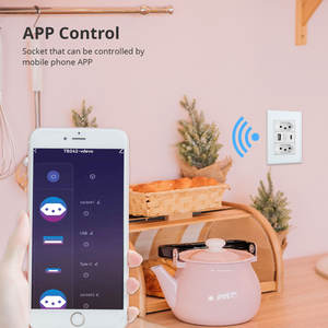 Prise intelligente Zemismart Zigbee Tuya Brésil 10A avec chargeur USB, compatible avec Alexa et Google Home, commande vocale, <span class=keywords><strong>prises</strong></span> murales électriques brésiliennes - Product Image 3