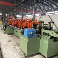 Máquina Perfiladora de Perfiles en C de Acero de Alta Resistencia, Ajuste Automático de Tamaño de 80-300 mm, Estructura de Acero de 1.5-3.0 mm de Espesor, Alta Precisión