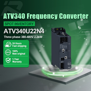 ATV340U22N4 ตัวแปลงความถี่ ของแท้ใหม่ อินเวอร์เตอร์ VFD สามเฟส 380-480V 2.2kW ATV340 ไดรฟ์ปรับความถี่ ATV340U22N4 - Product Image 1
