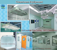 Ruang Operasi Rumah Sakit dengan Plafon Laminar Flow & HEPA H14 Bersertifikasi CE ISO, Ruang Operasi Modular Siap Pakai