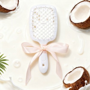 Cepillo para el Cabello de ABS Resistente al Calor, Personalizado y Perfumado, con Diseño Hueco, Ayuda a Aliviar la Caspa y la Picazón - Product Image 3