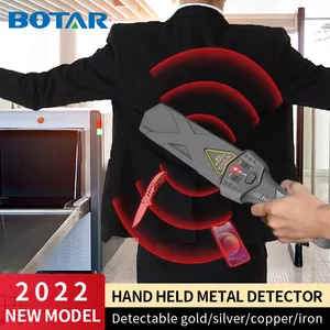 Détecteur de métaux à baguette de sécurité BOTAR Z720 haute sensibilité Scanner de sécurité détecteur de métaux à main