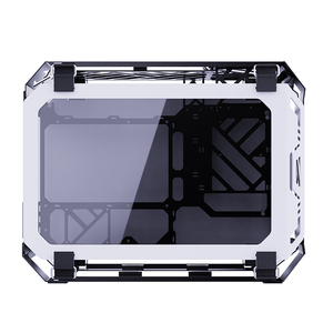 Lovingcool estilo abierto MICRO ATX funda de vidrio templado para juegos de ordenador funda completa para juegos de PC RGB <span class=keywords><strong>CPU</strong></span> Cooler Case con ventilador ARGB - Product Image 4