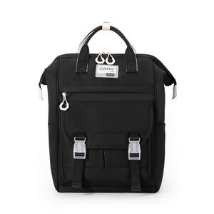 Custom Logo Baby Diaper <b>Backpack</b> With USB <b>Large</b> <b>Capacity</b> Waterproof Mommy Maternity Bags - Product Image 1