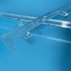 מותאם אישית חום עמיד בחום שקוף סיליקה מרובע קוורץ בצורת מיוחד מוט קוורץ - Product Image 4