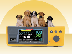 Veterinary Multi-Parameter Monitor SpO2 NIBP Patient Monitor for Dog Cat <b>Animal</b> Clinic Hospital - Product Image 6
