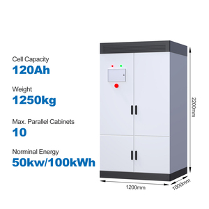 Système de stockage d'énergie par batterie Bibo, conteneur 100 kWh, système de stockage d'énergie par batterie industrielle, système solaire industriel - Product Image 3