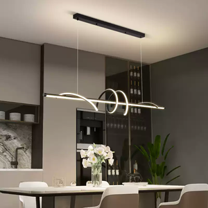 Nuovo lampadario per sala da pranzo con Design a strisce intrecciate <span class=keywords><strong>luce</strong></span> per ufficio di medie dimensioni - Product Image 3