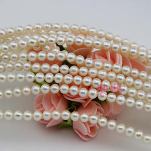 Perles d'eau douce rondes de qualité AAAAA, 5,5-6 mm, non nucléaires, sans défaut, semi-finies, collier de perles - Perles en vrac - Product Image 2