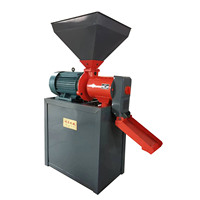 Machine de traitement du riz 380V 7.5kw 70, machine à décortiquer le riz à entraînement direct, machine à décortiquer le riz électrique