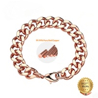 Gelang Rantai Kuba Gaya Eropa Amerika, Tren Fashion Vintage 9999% Baru, Unisex, Cocok untuk Hadiah, Impor