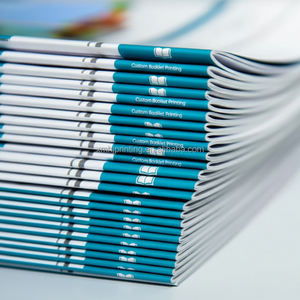 Impression personnalisée de haute qualité, papier recyclable, échantillon personnalisé, brochure de luxe brillante, service d'impression de catalogue - Product Image 1