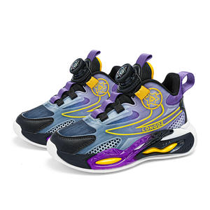 أحذية رياضية للأولاد من Cema صنع في الصين، مناسبة لطلاب المدارس وتدريبات الشتاء، أحذية كرة سلة بأزرار دوارة، أحذية رياضية للأطفال - Product Image 3