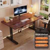 Bureau d'ordinateur intelligent réglable en hauteur, en bois massif, Yazhi, table de jeu, bureau à domicile, bureau d'étude, poste de travail