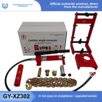 Nouveau correcteur de carrossage universel non amovible à 8 trous de 4 tonnes pour alignement quatre roues en métal de la marque Soaring High Gold