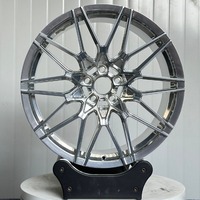 Jantes en alliage forgé sur mesure 18x7.5 pouces, 3 branches, face concave argentée, traitement de dessin d'échantillon OEM, export transfrontalier, roues 17-21 pouces
