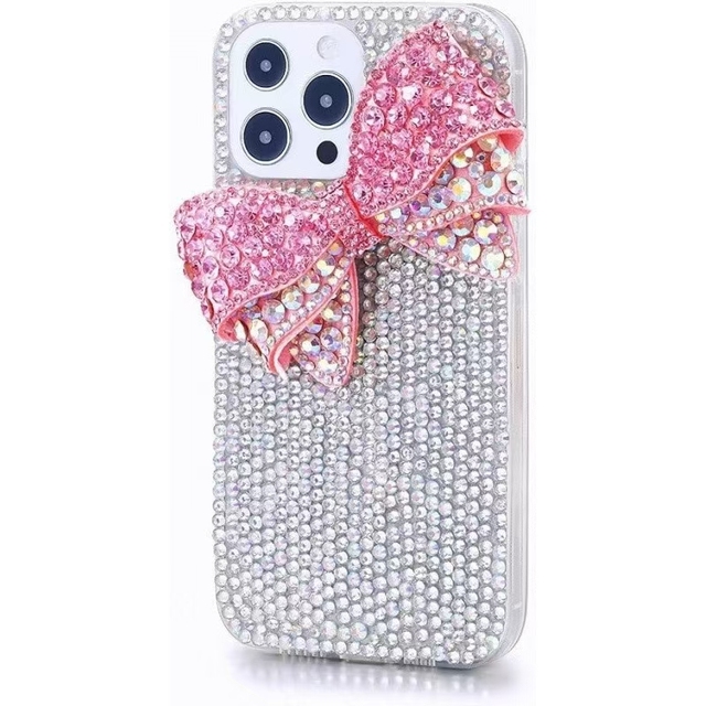 Fashion 3D Handmade Series Sparkle Diamond Case for iPhone 11 12 13 14 15 16 17 Air Plus Pro Xs Max Phone Case