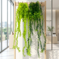 Tanaman Ivy Buatan 80cm, Dekorasi Dinding Daun Plastik, Tanaman Gantung dengan Pengait, Dekorasi Pernikahan, Balkon, Ruangan, Rumput Rambat