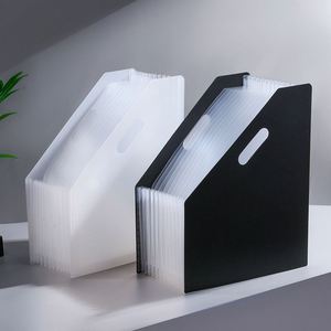 <b>A4</b> Telescopic Organ Bag Multi-Layer <b>Folder</b> Student Desk Exam Paper Storage Rack Zipper Style Business Gift Model ZY7013 Logo - Product Image 1
