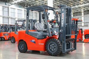 공장가 헬리 지게차 3000-7000lbs 디젤 지게차 사이드 시프터 IC 지게차 - Product Image 2