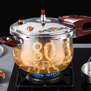 Design moderno pentola ad alta pressione in acciaio inox portatile a induzione a Gas per uso commerciale e domestico - Product Image 6