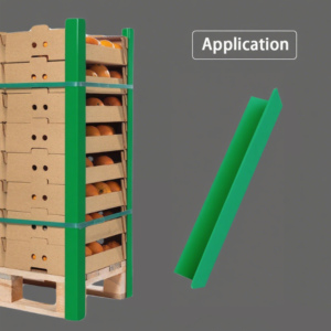 Màu xanh lá cây giấy kraft L hồ sơ các tông bảo vệ góc góc sóng cạnh Hội Đồng Quản trị v-cắt edgeboard bảo vệ hộp trái cây - Product Image 6