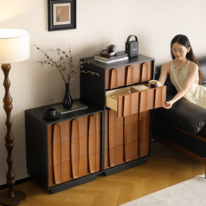 Commode de rangement <span class=keywords><strong>en</strong></span> <span class=keywords><strong>bois</strong></span> massif à cinq tiroirs, style antique, haut de gamme, pour salon, avec niche pour pierre à encre, style rétro français - Product Image 1
