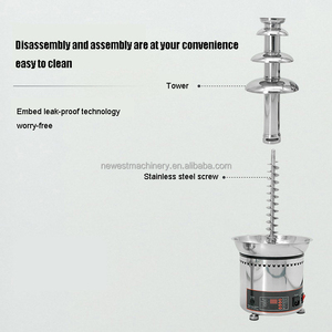 Fontaine de cascade de <span class=keywords><strong>chocolat</strong></span> <span class=keywords><strong>professionnelle</strong></span> commerciale 220V 110V <span class=keywords><strong>Machine</strong></span> à <span class=keywords><strong>chocolat</strong></span> à 5 couches - Product Image 5