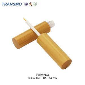 Emballage de tube d'eye-liner en bambou, sérum de croissance des cils en marque privée, flacon de 6 ml, tube de mascara cosmétique vide en bambou - Product Image 5