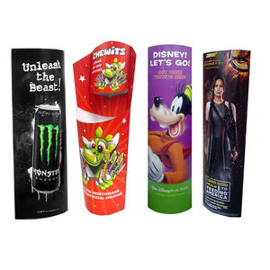 حامل إعلانات كرتوني قابل للطي محمول وعصري من ون بلس للعرض على الأرض - Product Image 3