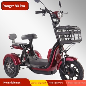 Tricycle Électrique pour Adultes, Mini Véhicule de Loisirs pour Femmes et Personnes Âgées, Voiture à Batterie Ouverte 500W 30km/h, Vente en Gros - Product Image 2