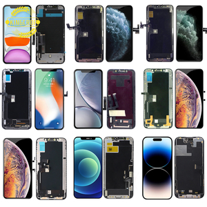 จอแอลซีดีสำหรับโทรศัพท์มือถือ iPhone <span class=keywords><strong>x</strong></span> XR XS MAX 11 Pro 12 13 MINI 14 PLUS 15 16 16E IC จอสัมผัสแบบถอดได้ - Product Image 1