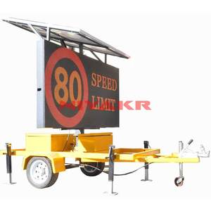 P25 qualità Premium NTCIP schermo di visualizzazione del traffico messaggio dinamico LED VMS Board per camion rimorchio il suo segnale di avvertimento a LED - Product Image 5