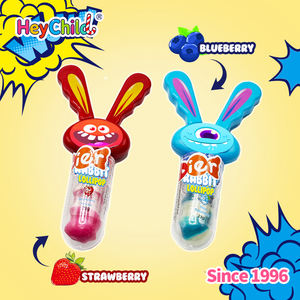 Sucettes Lapin Colorées Personnalisées en Gros avec Étiquette Privée, Saveurs Multiples, Délicieuses pour Partager et les Heures de Collation, OEM - Product Image 2